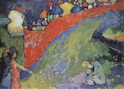 Wassily Kandinsky Balvegzet oil painting